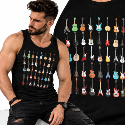 TANK TOP HORROR GUITAR MUSICAL INSTRUMENT